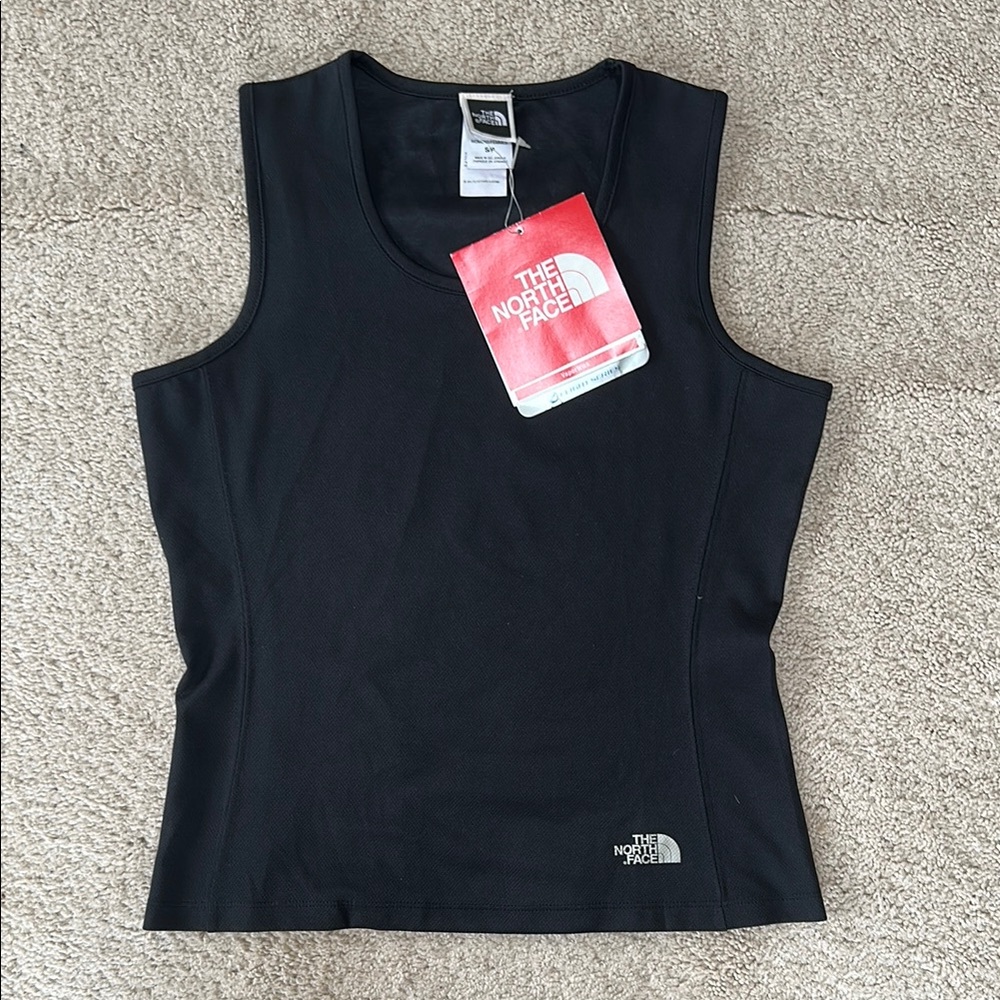 The North Face Black Fitted Sleeveless Athletic Top